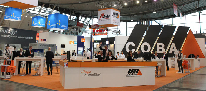 COBA-Messestand
